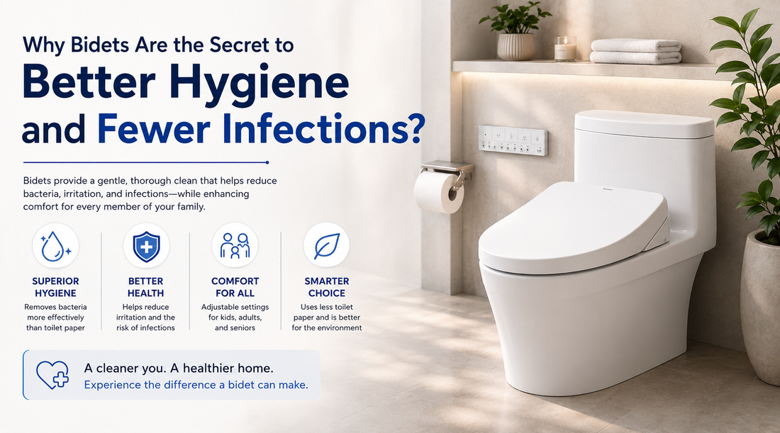 Why Bidets Are the Secret to Better Hygiene and Fewer Infections?
