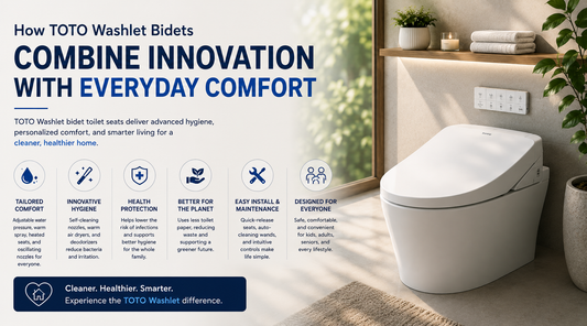 How TOTO Washlet Bidets Combine Innovation with Everyday Comfort?
