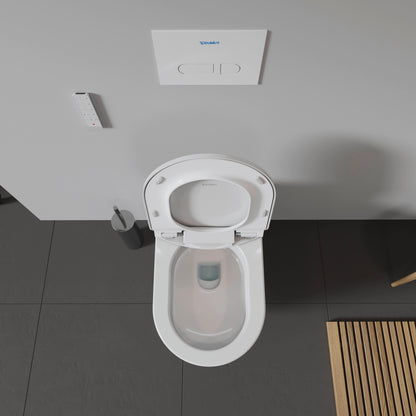 Duravit SensoWash Starck Slim Heated Bidet Toilet Seat, White 611000001501300