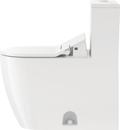 Duravit SensoWash Starck Slim Heated Bidet Toilet Seat, White 611000001501300