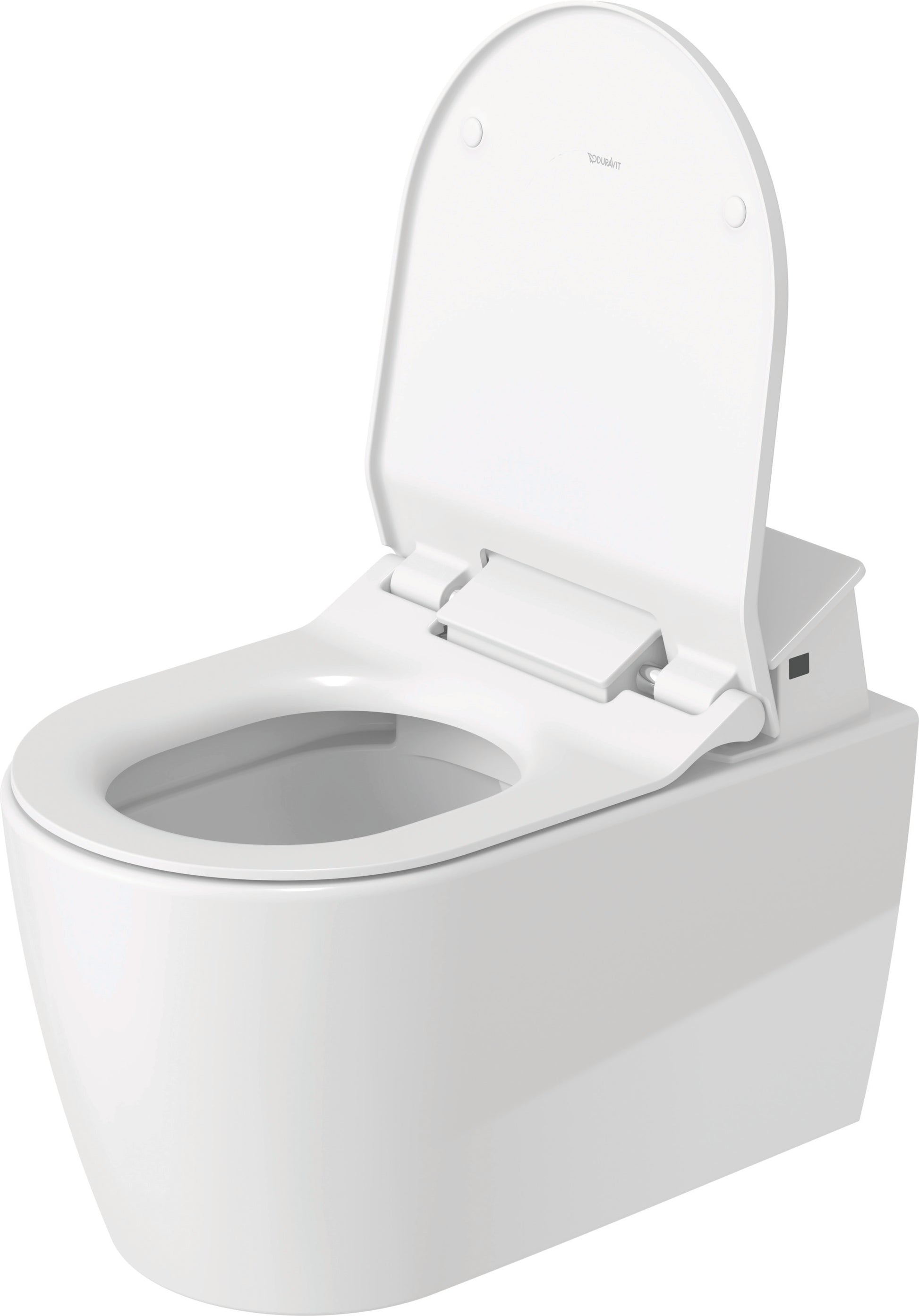Duravit SensoWash Starck Slim Heated Bidet Toilet Seat, White 611000001501300