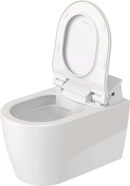 Duravit SensoWash Starck Slim Heated Bidet Toilet Seat, White 611000001501300
