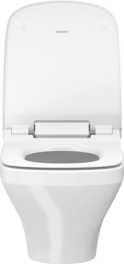 Duravit SensoWash DuraStyle Slim Heated Bidet Toilet Seat, White 611200001501300