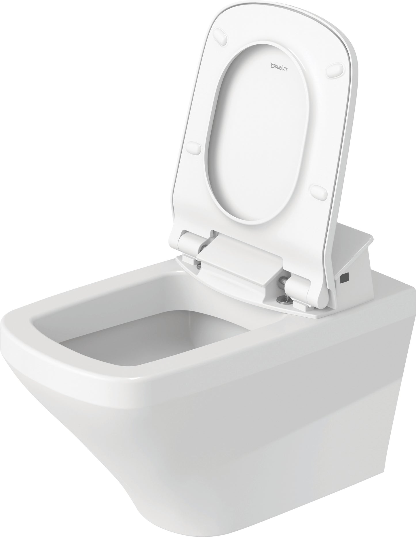 Duravit SensoWash DuraStyle Slim Heated Bidet Toilet Seat, White 611200001501300