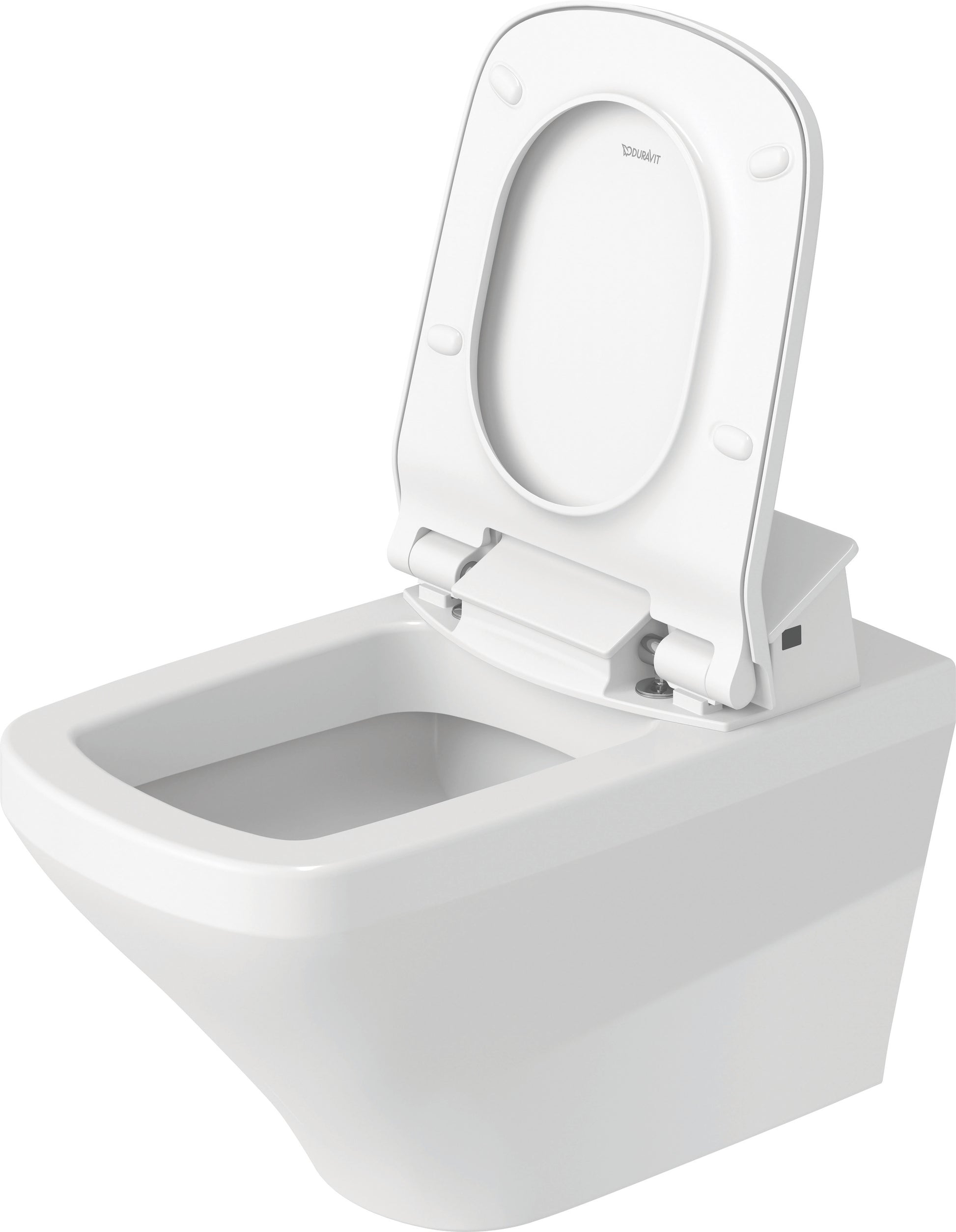 Duravit SensoWash DuraStyle Slim Heated Bidet Toilet Seat, White 611200001501300