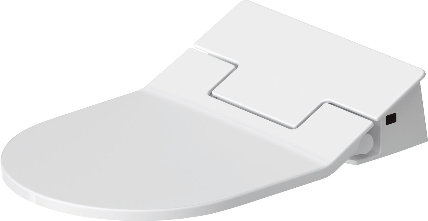Duravit SensoWash Starck Slim Heated Bidet Toilet Seat, White 611000001501300