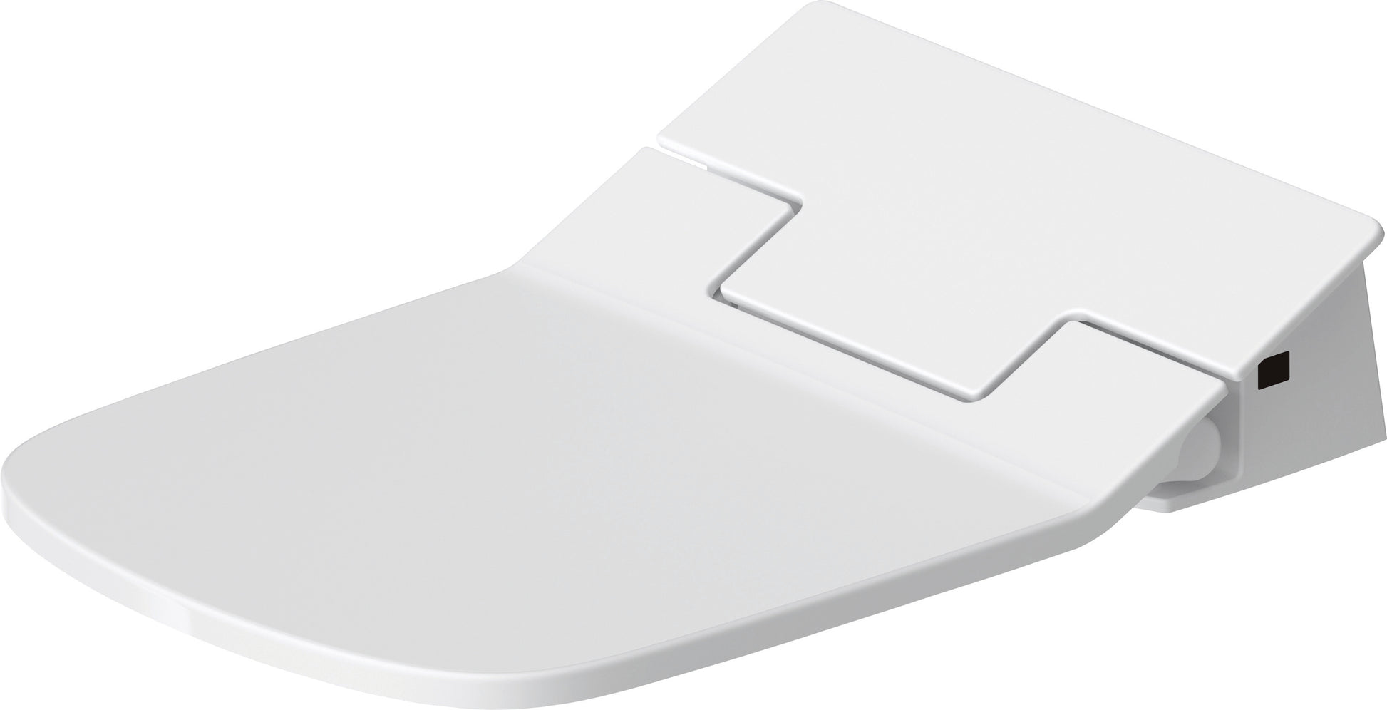 Duravit SensoWash DuraStyle Slim Heated Bidet Toilet Seat, White 611200001501300