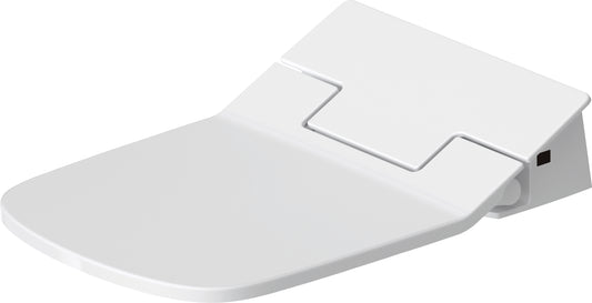 Duravit SensoWash DuraStyle Slim Heated Bidet Toilet Seat, White 611200001501300