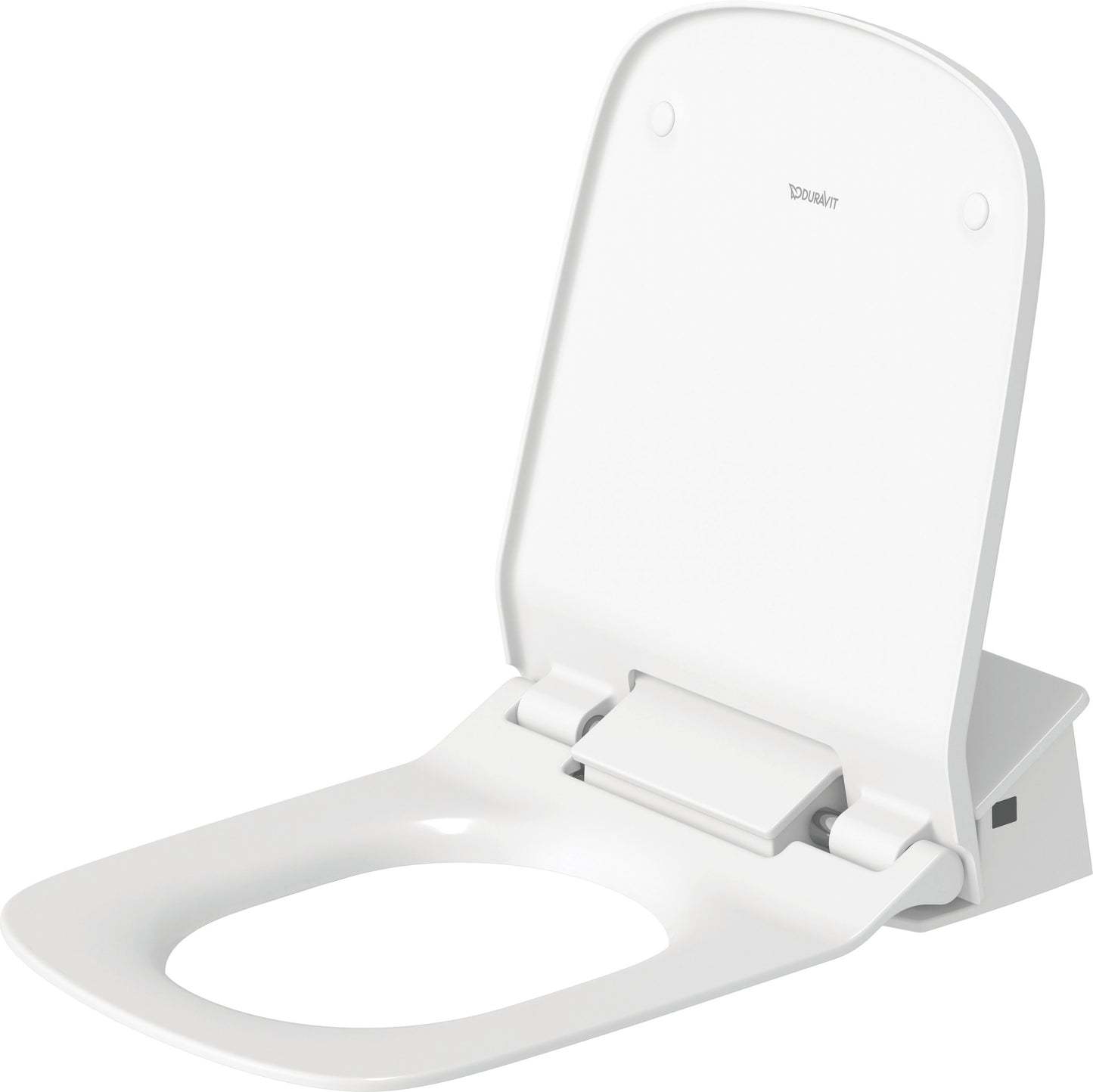 Duravit SensoWash DuraStyle Slim Heated Bidet Toilet Seat, White 611200001501300