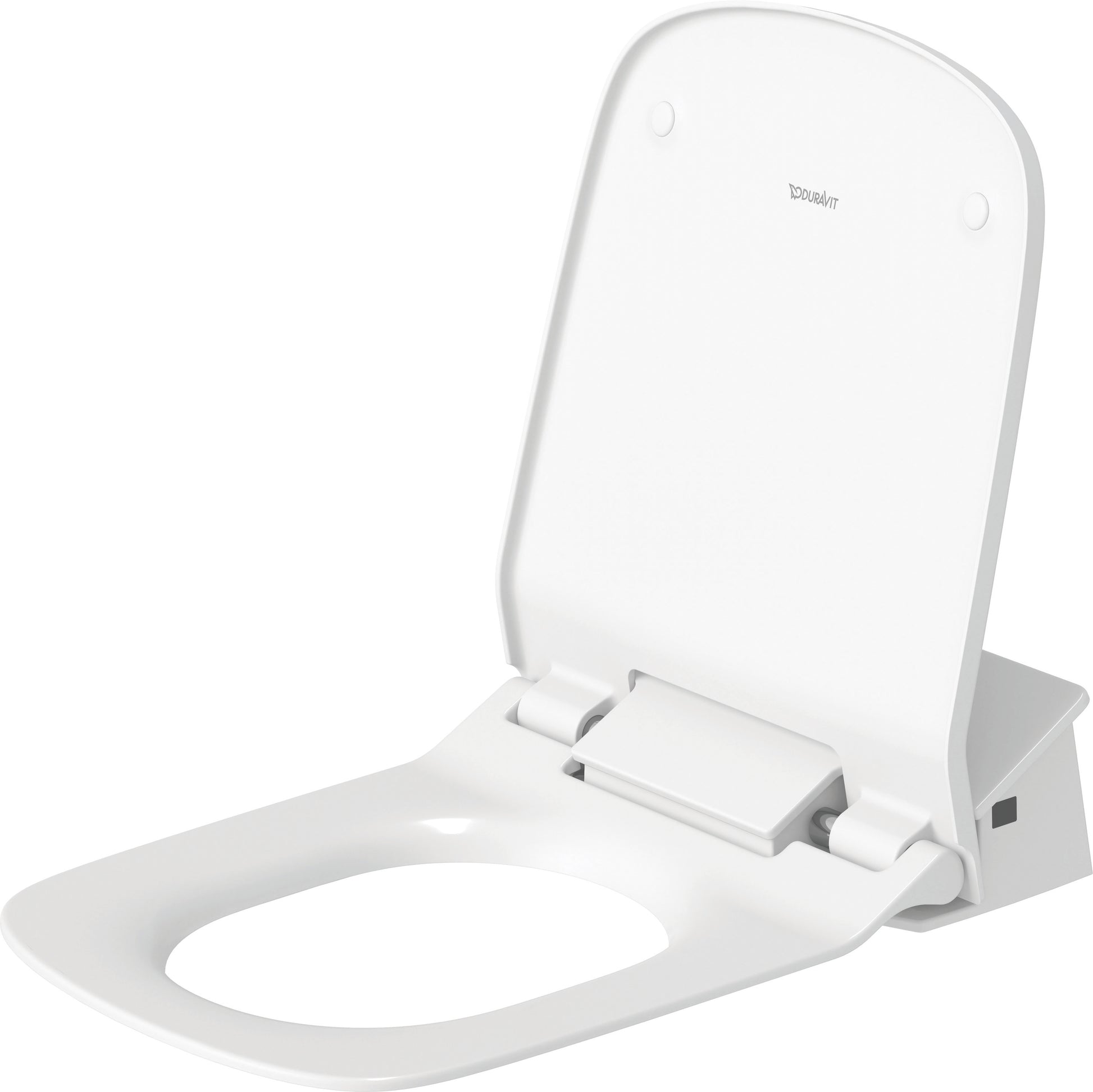Duravit SensoWash DuraStyle Slim Heated Bidet Toilet Seat, White 611200001501300