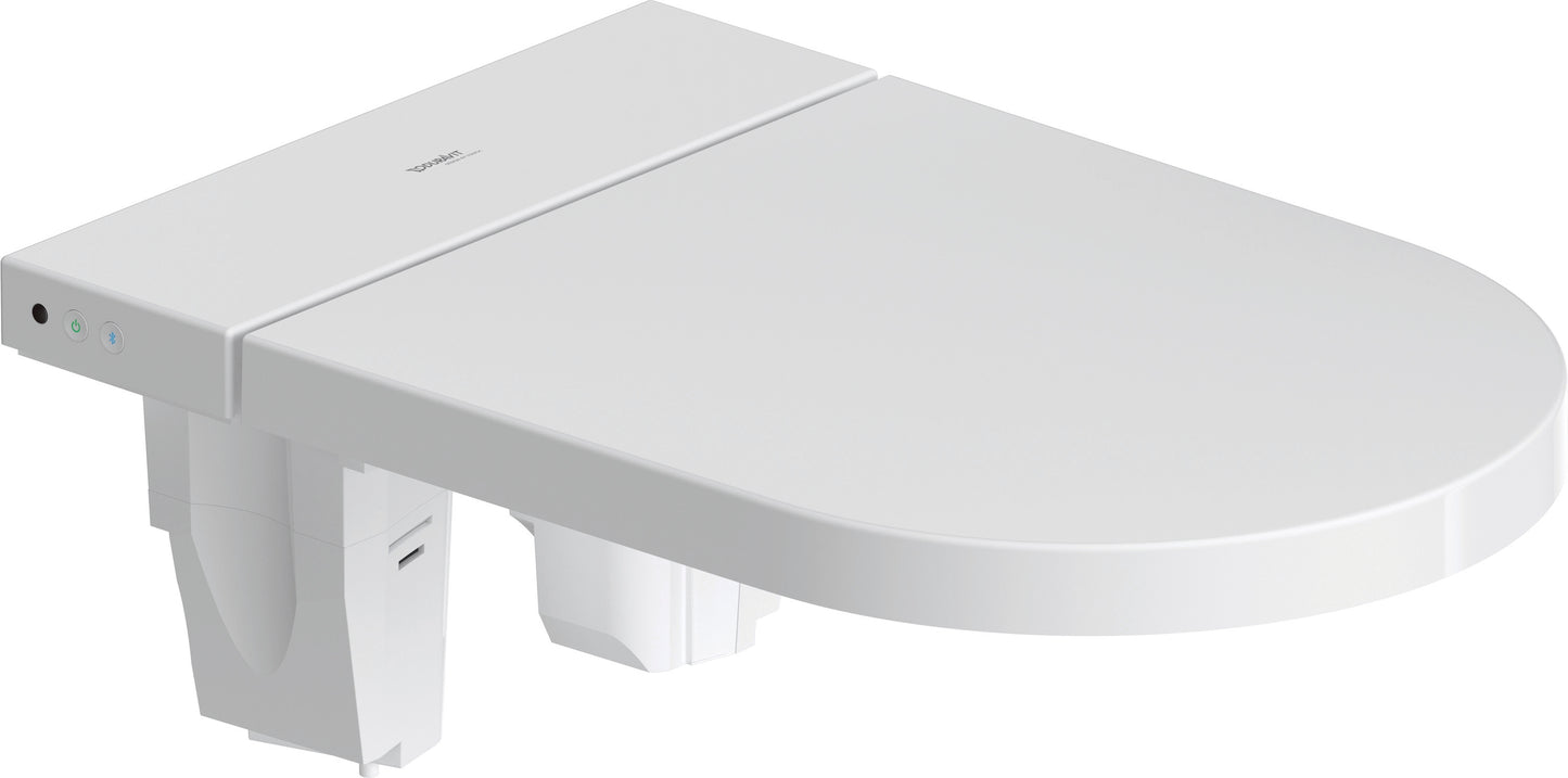 Duravit SensoWash Starck f Plus Bidet Toilet Seat, White 612000011041306