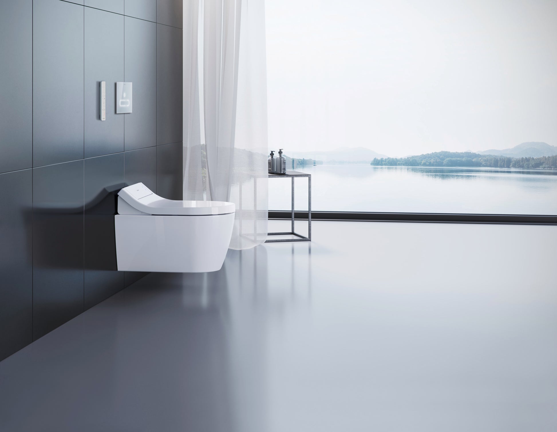 Duravit SensoWash Classic DuraStyle Bidet Toilet Seat, White 613200011041300
