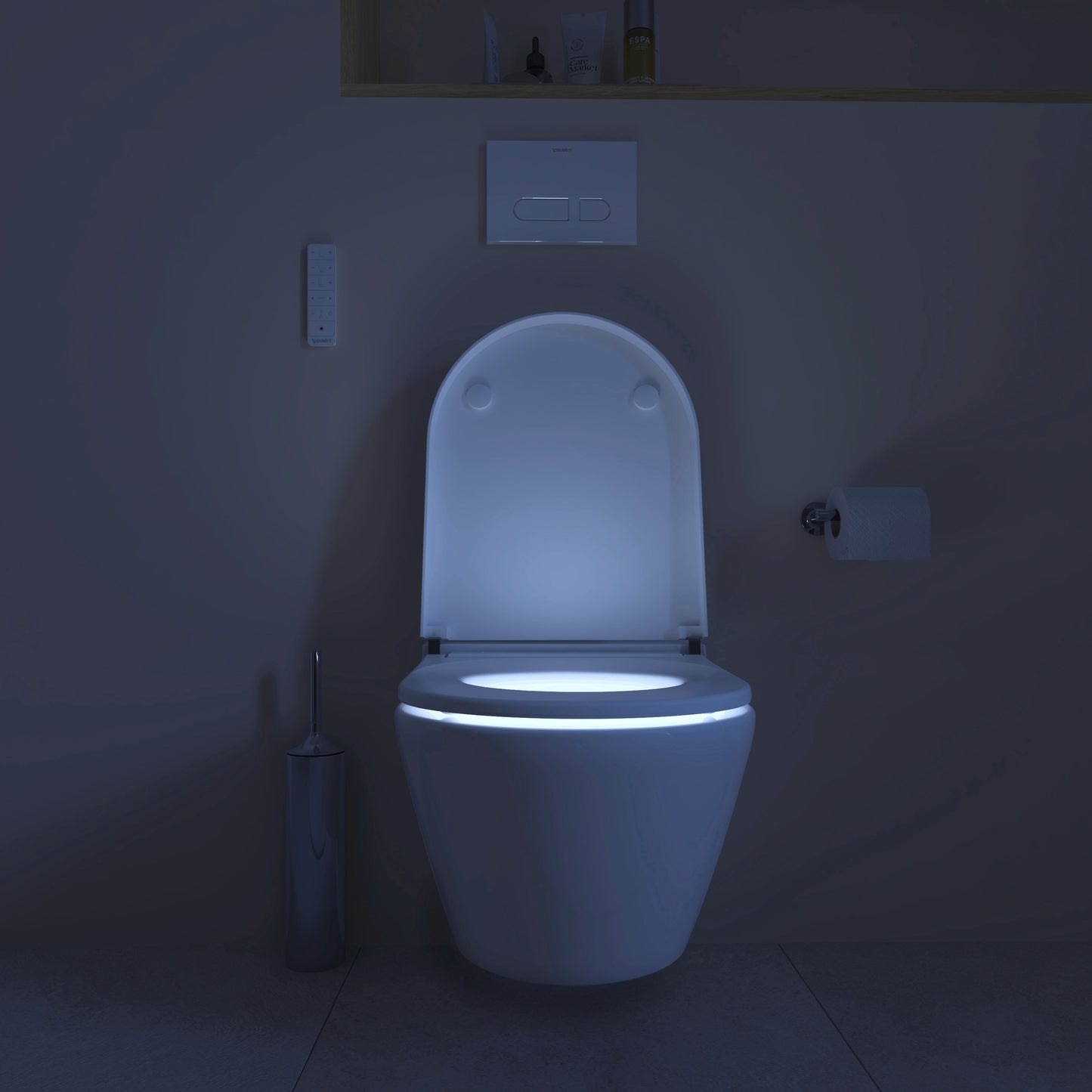 Duravit SensoWash D-Neo Bidet Toilet Seat, White 614700011001300