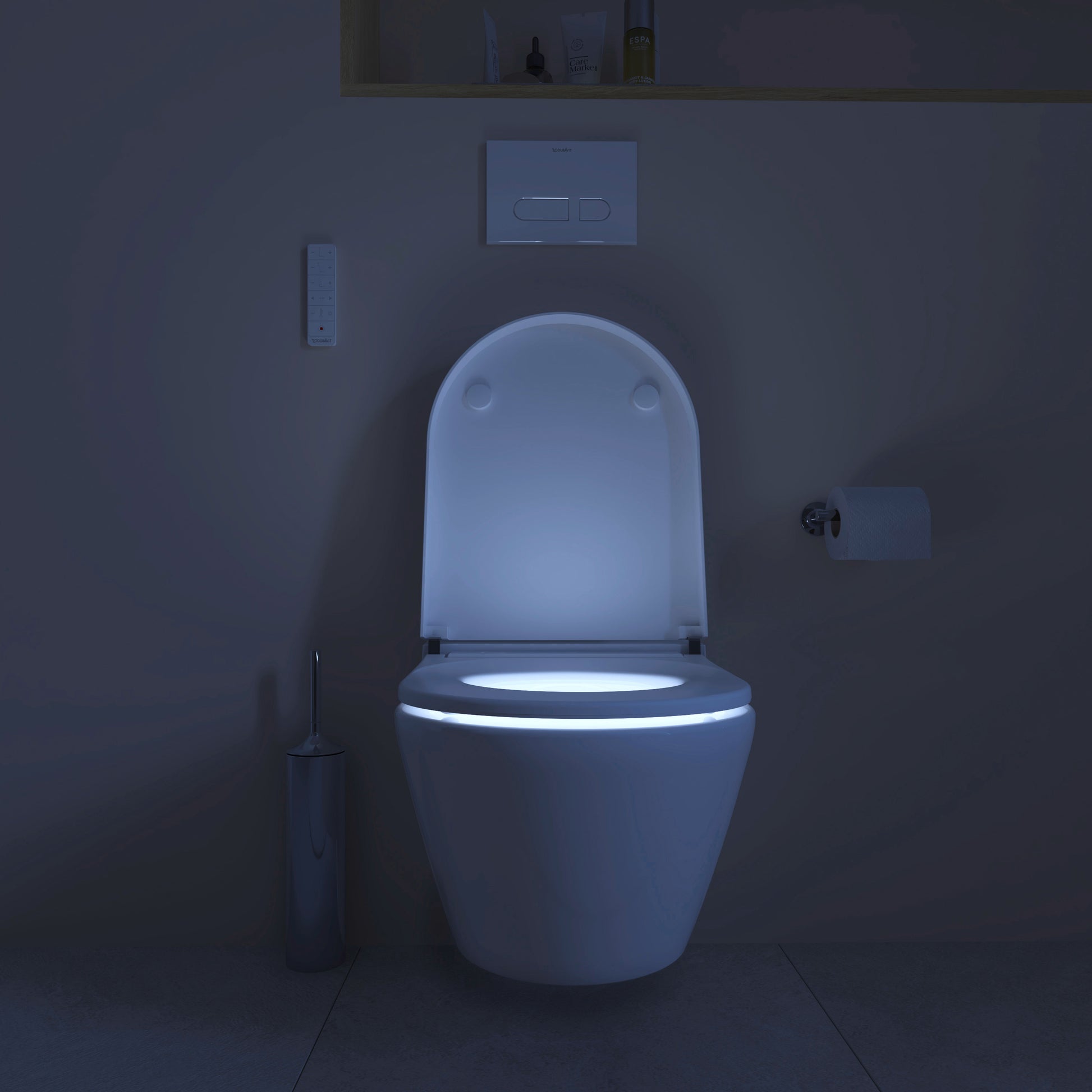 Duravit SensoWash D-Neo Bidet Toilet Seat, White 614700011001300