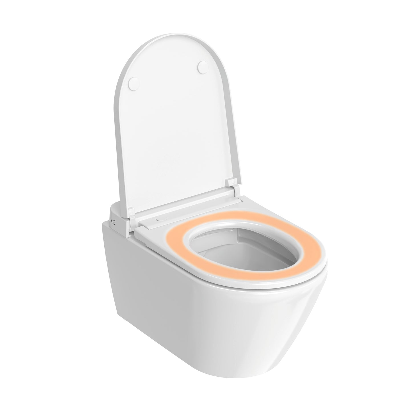 Duravit SensoWash D-Neo Bidet Toilet Seat, White 614700011001300