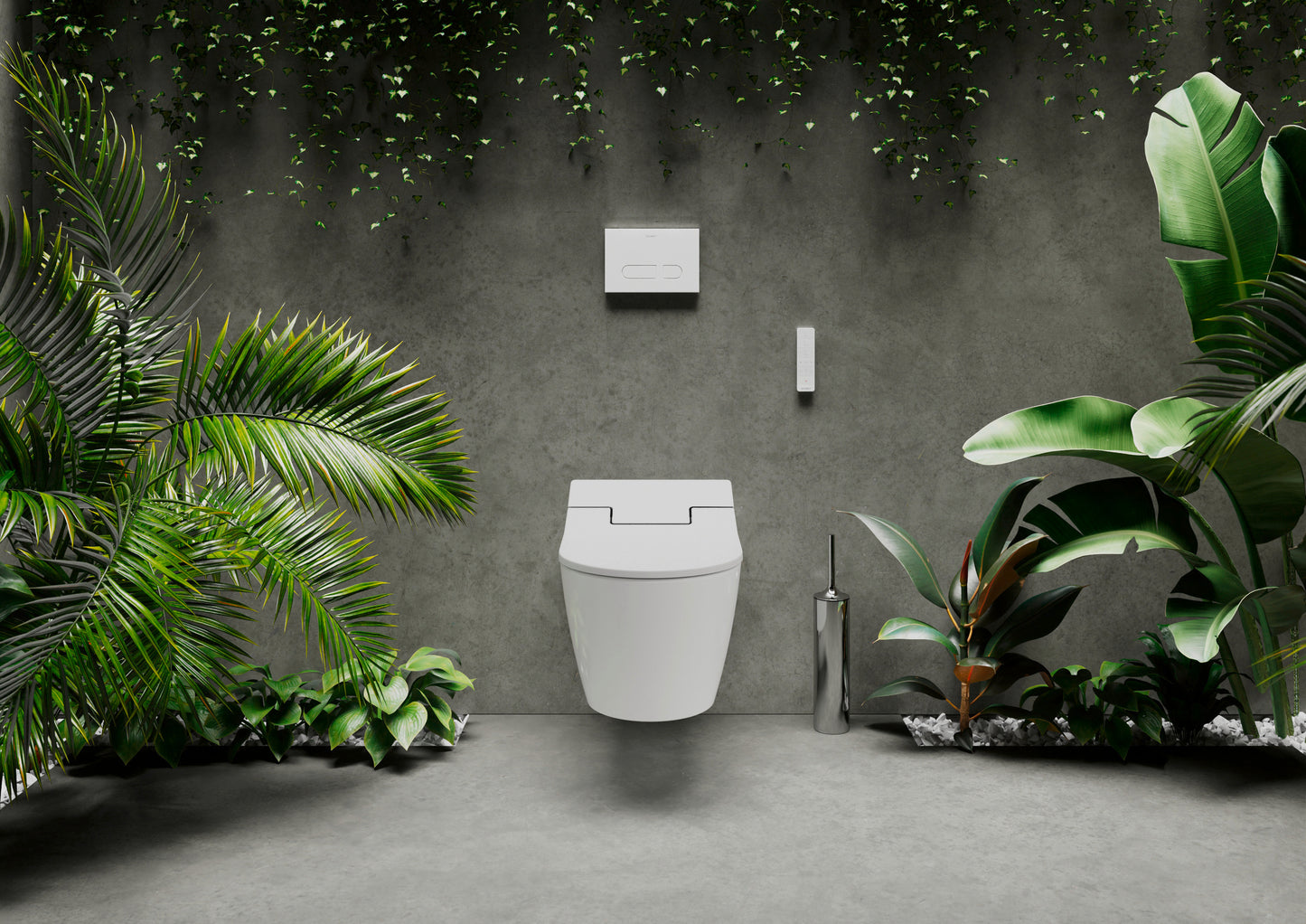 Duravit SensoWash Starck Slim Heated Bidet Toilet Seat, White 611000001501300