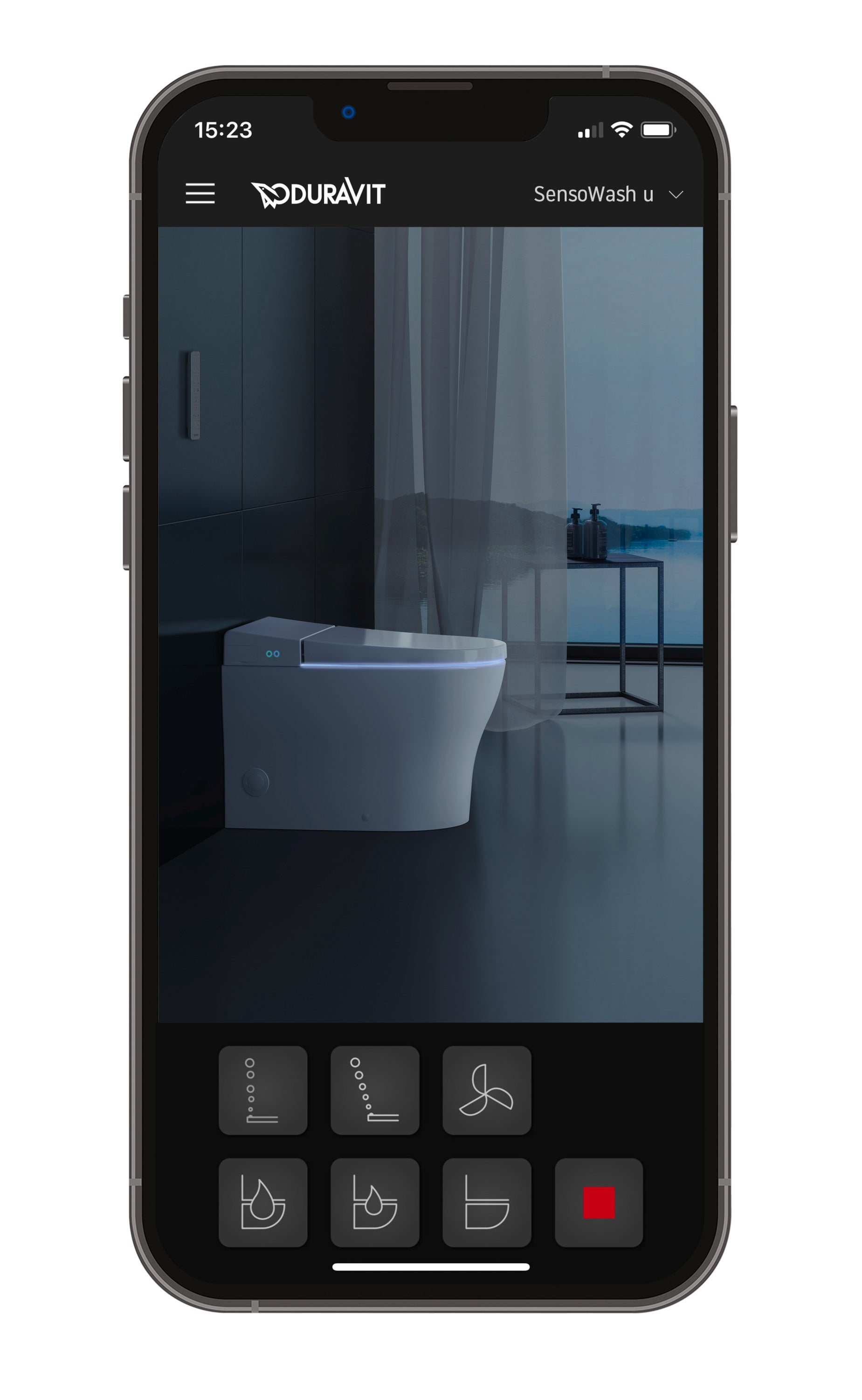 Duravit SensoWash u Integrated Bidet Toilet, Floor-Mounted White 622000011001300