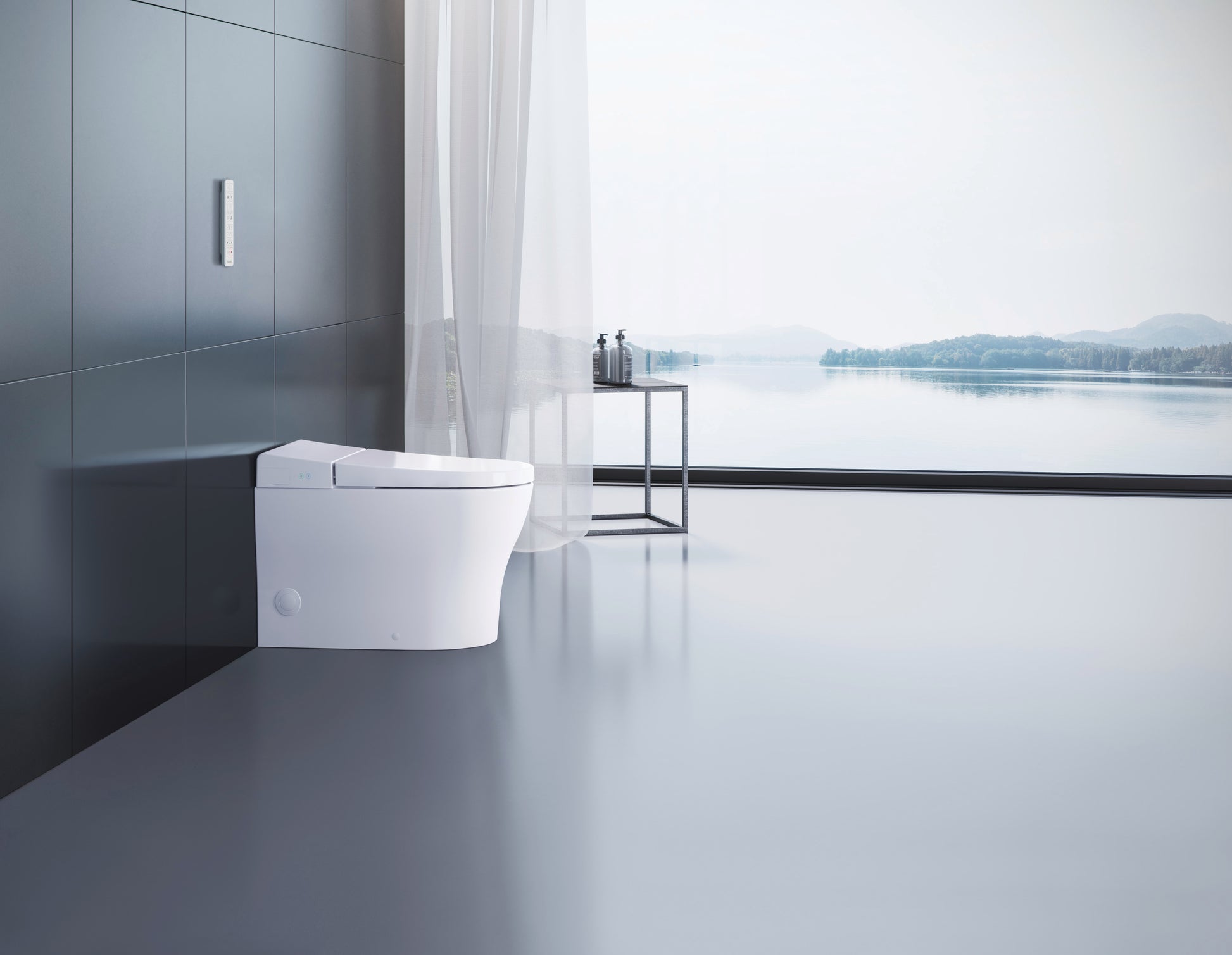 Duravit SensoWash u Integrated Bidet Toilet, Floor-Mounted White 622000011001300