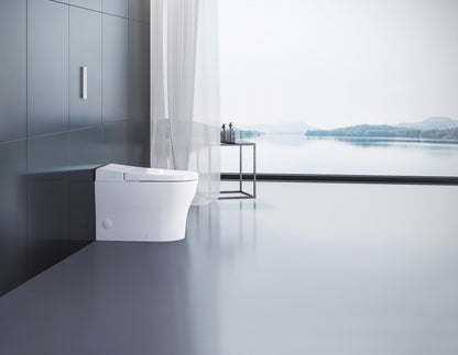 Duravit SensoWash u Integrated Bidet Toilet, Floor-Mounted White 622000011001300