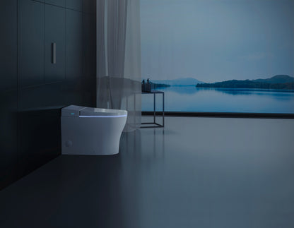 Duravit SensoWash u Integrated Bidet Toilet, Floor-Mounted White 622000011001300