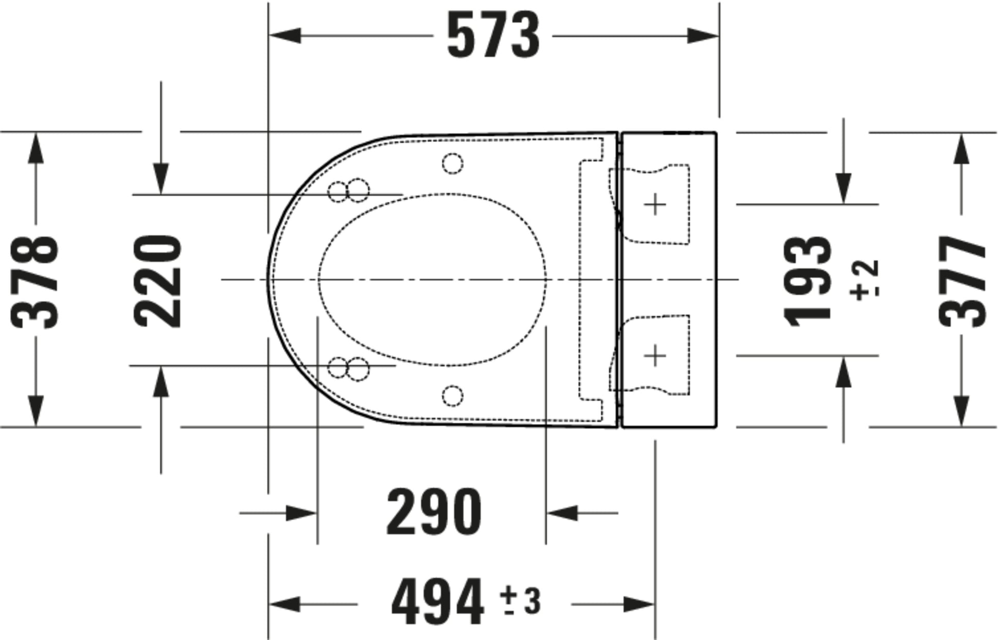 Duravit SensoWash Starck f Plus Bidet Toilet Seat, White 612000011041306
