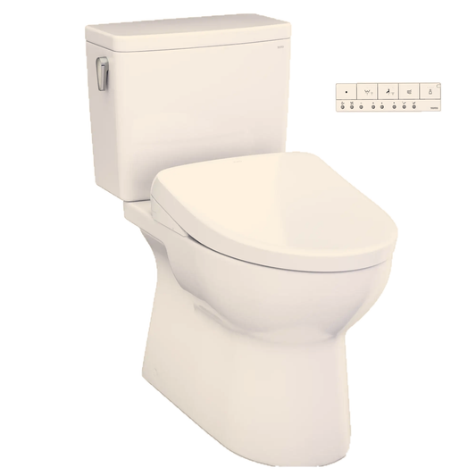 TOTO Glaston WASHLET+ S7A Bidet Toilet Combo Sedona Beige