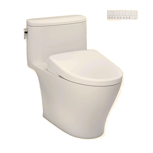 TOTO Nexus WASHLET+ S7A Bidet Toilet Combo Sedona Beige