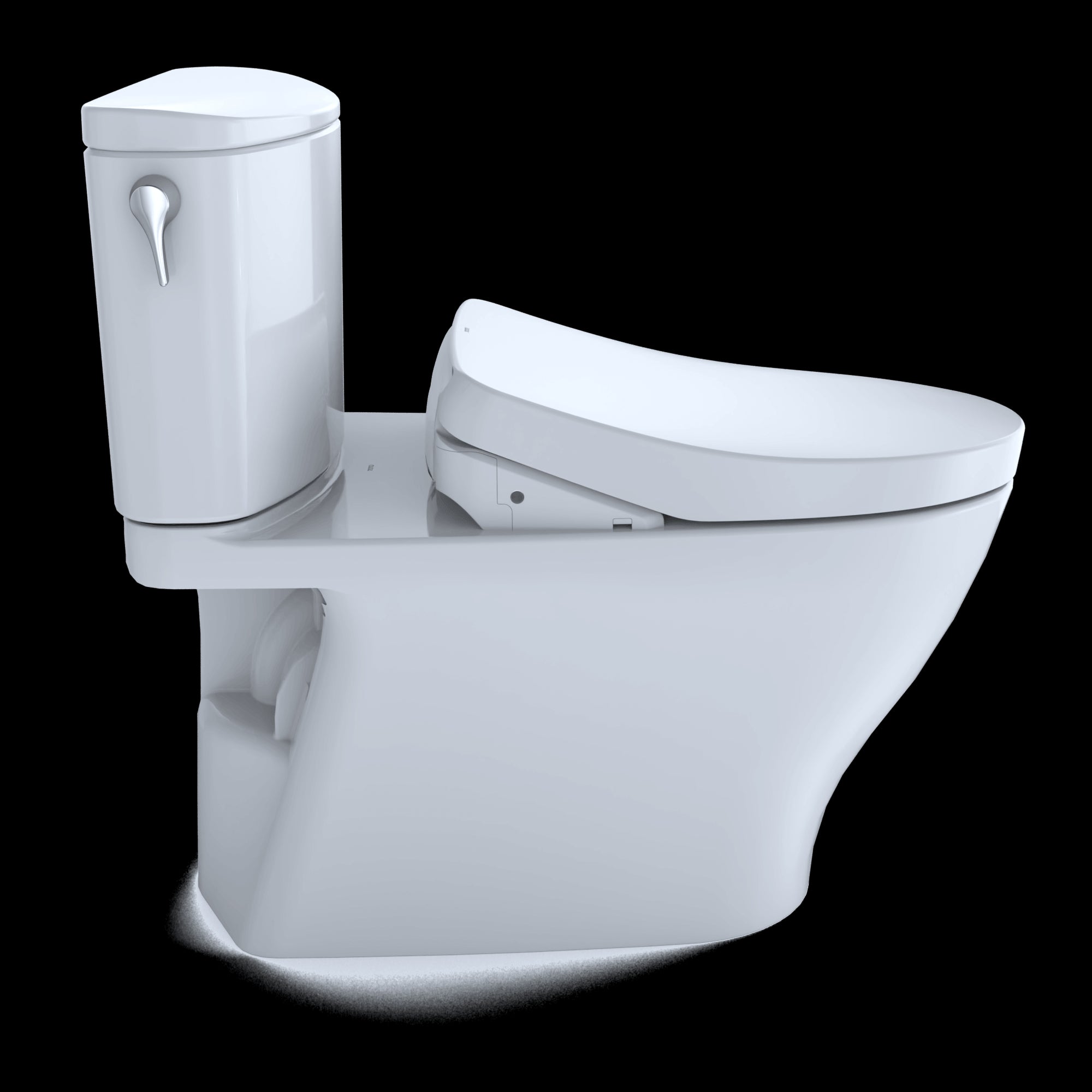 TOTO WASHLET+ Nexus 1G Two-Piece 1.0 GPF with S550e Contemporary Bidet Seat with Auto Flush - MW4423056CUFGA#01