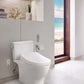 TOTO WASHLET+ Nexus Two-Piece Elongated 1.28 GPF Toilet with Auto Flush S500e Contemporary Bidet Seat, Cotton White - MW4423046CEFGA#01