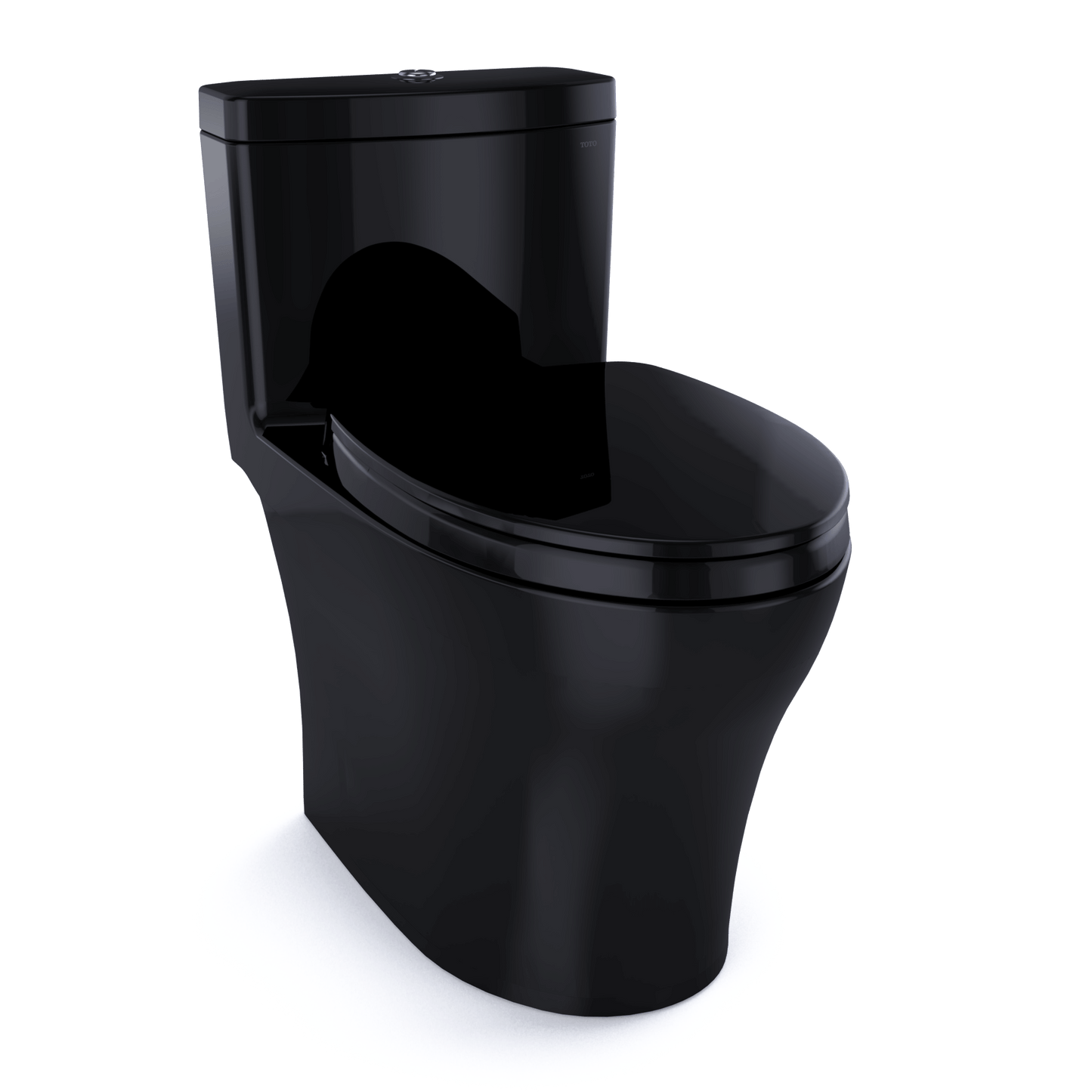 TOTO Aquia  IV One-Piece Dual Flush 1.28 and 0.9 GPF Universal Height Toilet MS646124CEMFN#01