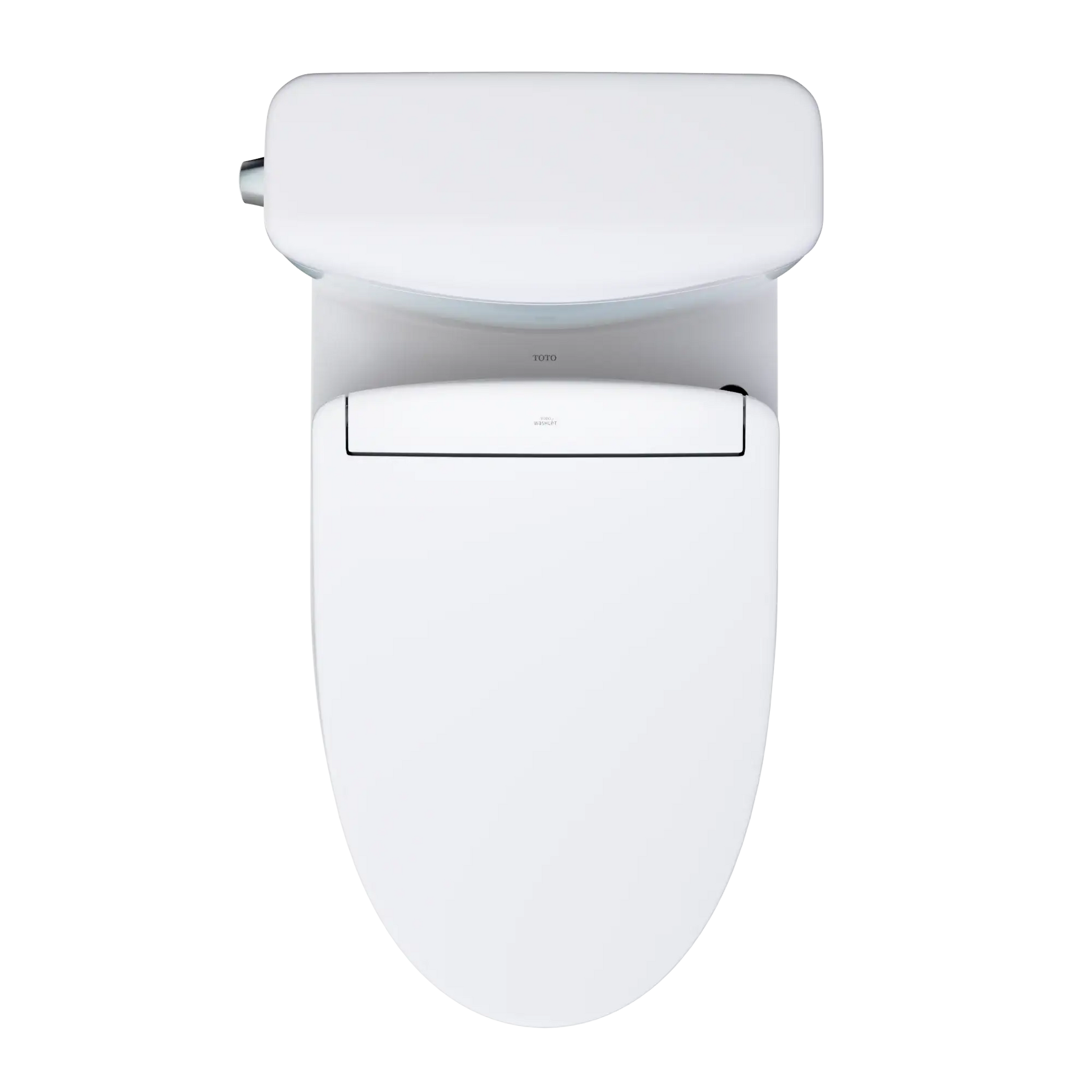 TOTO Aquia IV Cube Two-Piece Dual Flush 1.28 and 0.9 GPF Toilet with S5 Bidet Seat MW4363446CEMFGN#01