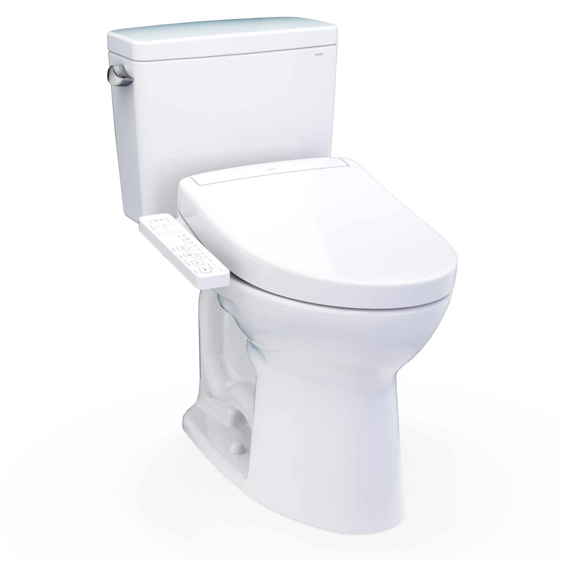 TOTO Drake 1.28 GPF Universal Height Toilet S2 Bidet Seat MW7763346CSG#01 MAIN