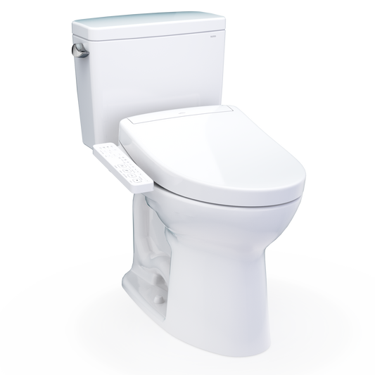 TOTO Drake 1.28 GPF Universal Height Toilet S2 Bidet Seat MW7763346CSG#01 MAIN