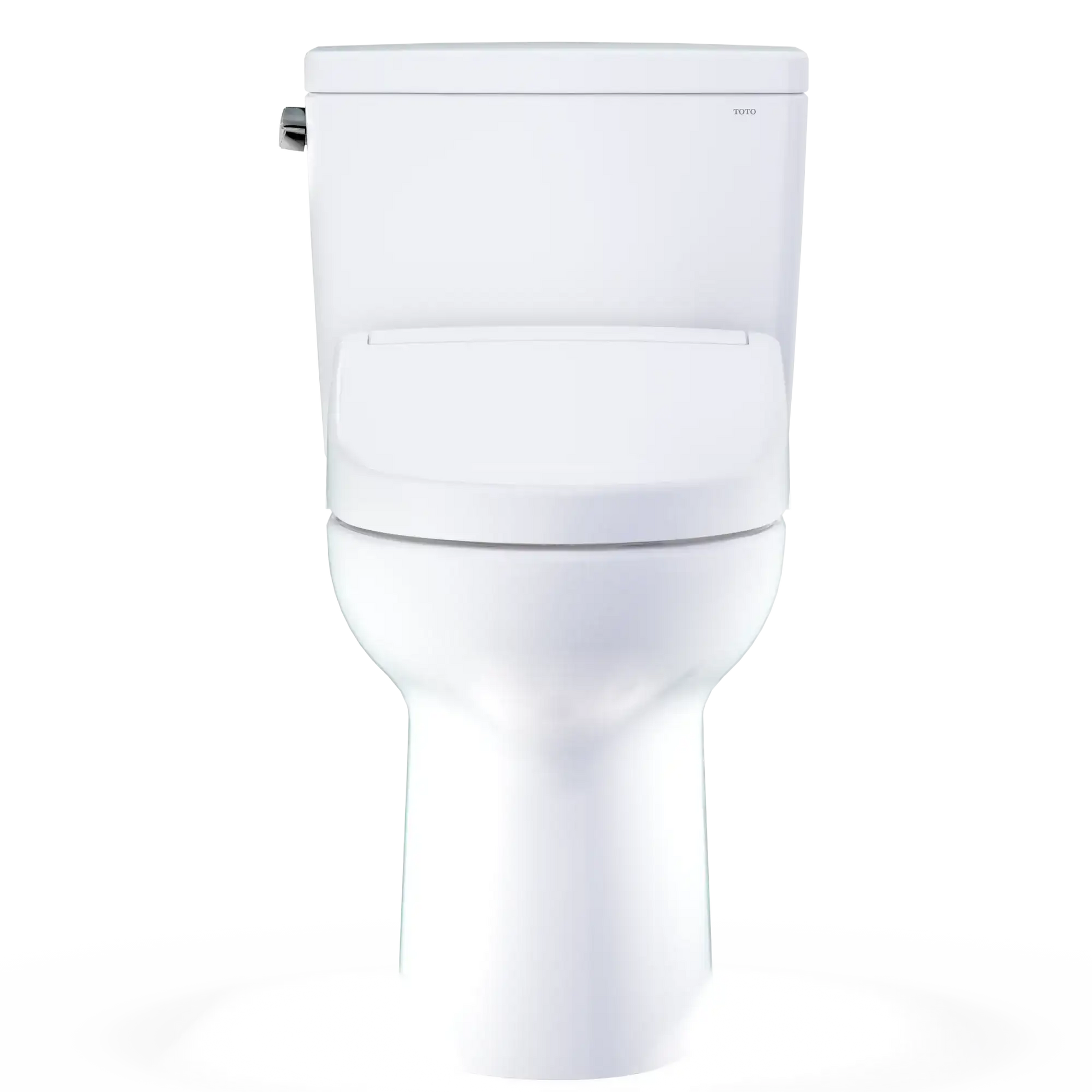 TOTO Drake Two-Piece 1.28 GPF Universal Height Toilet with S5 Bidet Seat MW7763446CEFG#01