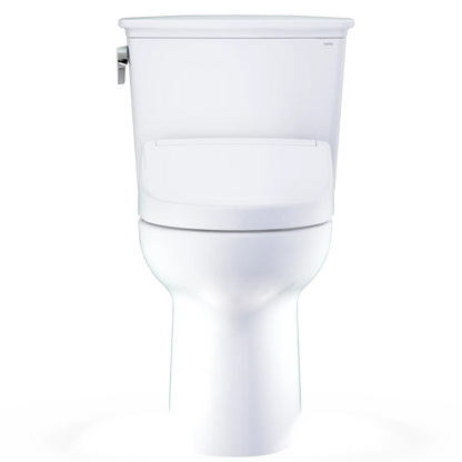 TOTO Drake Transitional Two-Piece 1.28 GPF Universal Height Toilet with S5 Bidet Seat MW7863446CEFG#01