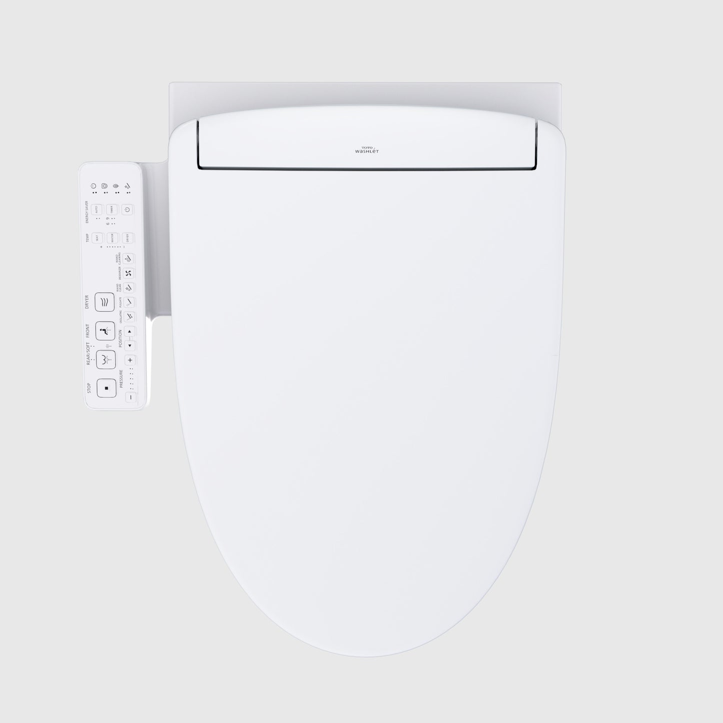 TOTO WASHLET+ EP Wall-Hung Elongated Toilet and WASHLET S2 Bidet Seat and DuoFit® In-Wall 0.9 and 1.28 GPF Dual-Flush Tank System, Matte Silver CWT4283346CMFG#MS