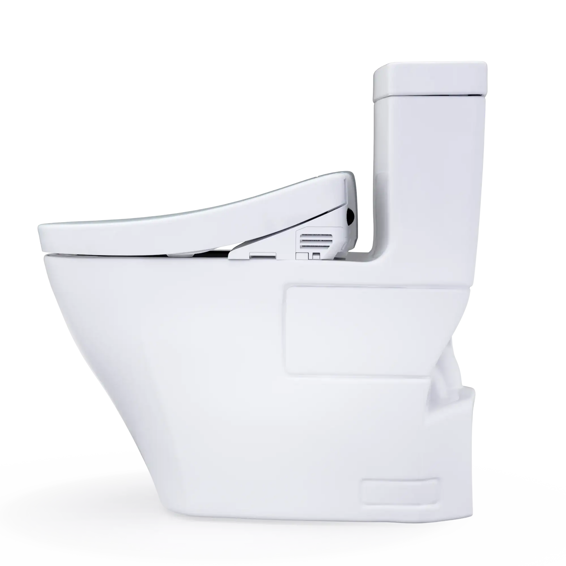 TOTO Legato One-Piece 1.28 GPF Toilet S5 Bidet Seat MW6243446CEFG#01 Right Profile