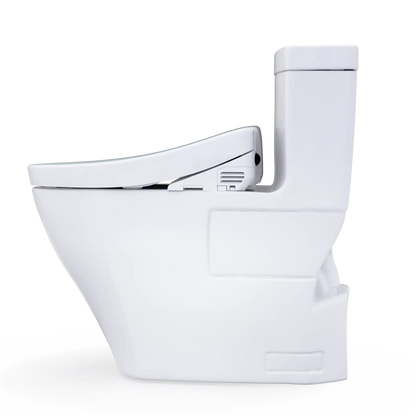TOTO Legato One-Piece 1.28 GPF Toilet S5 Bidet Seat MW6243446CEFG#01 Right Profile