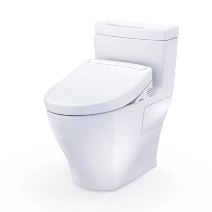 TOTO Legato One-Piece 1.28 GPF Toilet S5 Bidet Seat MW6243446CEFG#01 Right Side