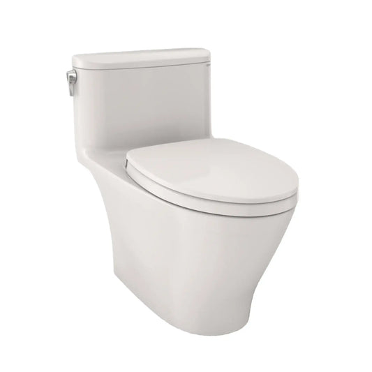 TOTO Nexus 1G One-Piece 1.0 GPF Universal Height Toilet with SS124 SoftClose Seat, WASHLET+ Ready MS642124CUFG