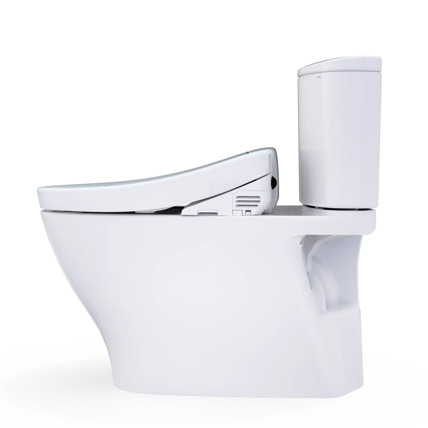 TOTO Nexus Two-Piece 1.28 GPF Universal Height Toilet with S5 Bidet Seat MW4423446CEFG#01