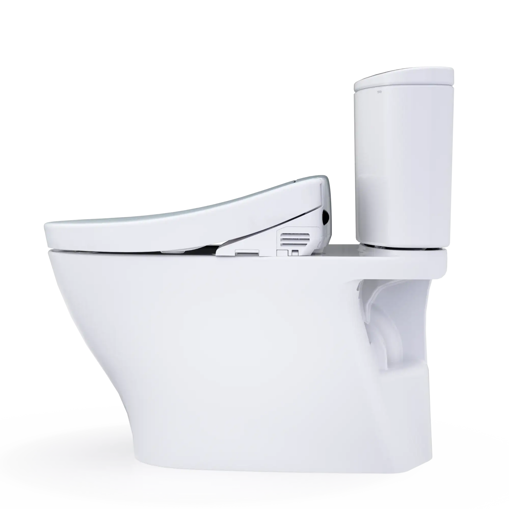TOTO Nexus Two-Piece 1.28 GPF Universal Height Toilet with S5 Bidet Seat MW4423446CEFG#01