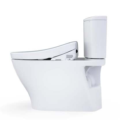 TOTO Nexus Two-Piece 1.28 GPF Universal Height Toilet with S5 Bidet Seat MW4423446CEFG#01