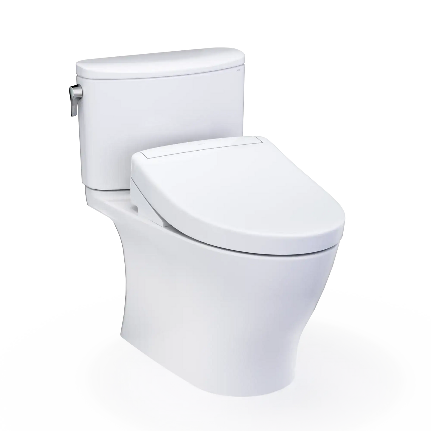 TOTO Nexus Two-Piece 1.28 GPF Universal Height Toilet with S5 Bidet Seat MW4423446CEFG#01