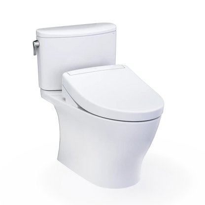 TOTO Nexus Two-Piece 1.28 GPF Universal Height Toilet with S5 Bidet Seat MW4423446CEFG#01