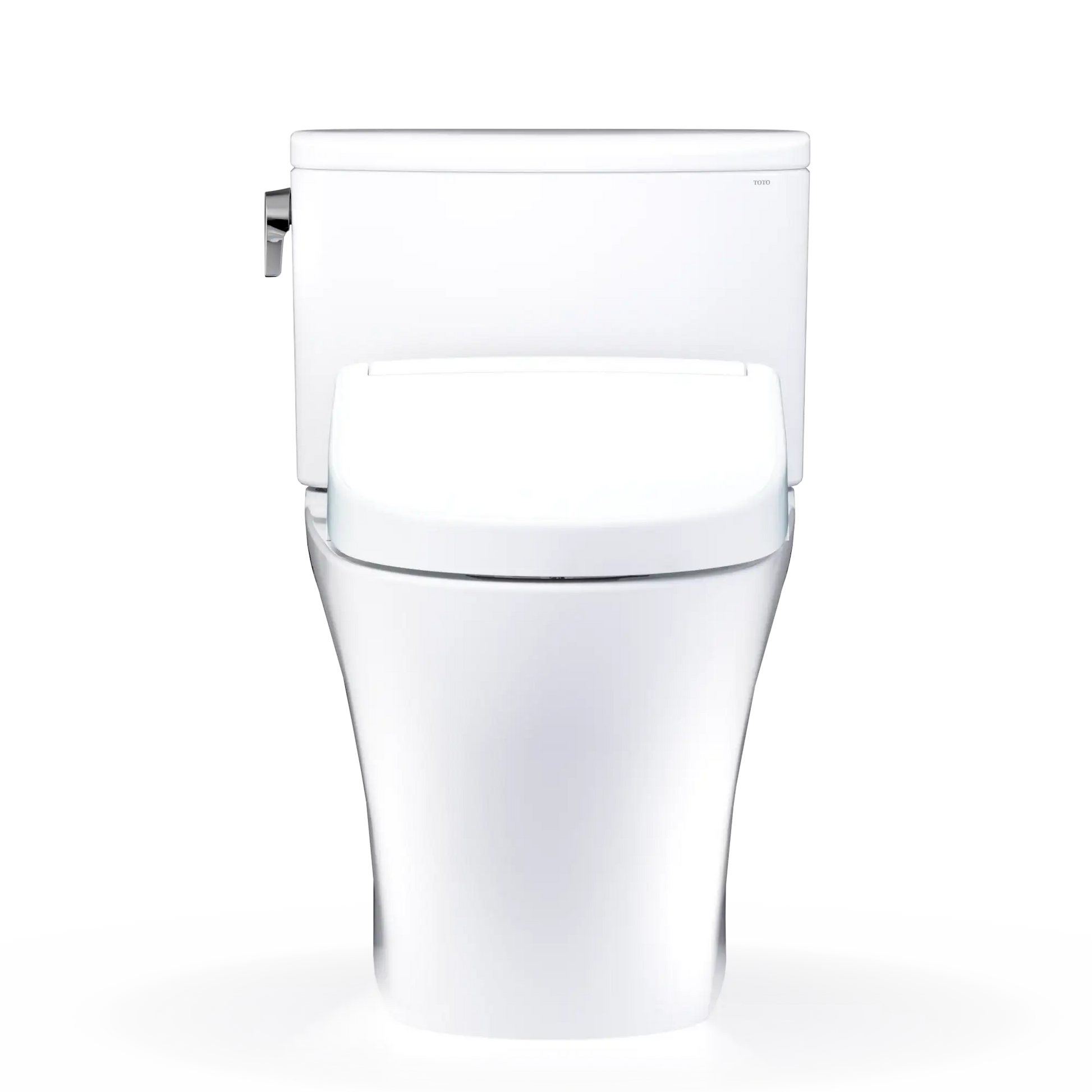 TOTO Nexus Two-Piece 1.28 GPF Universal Height Toilet with S5 Bidet Seat MW4423446CEFG#01