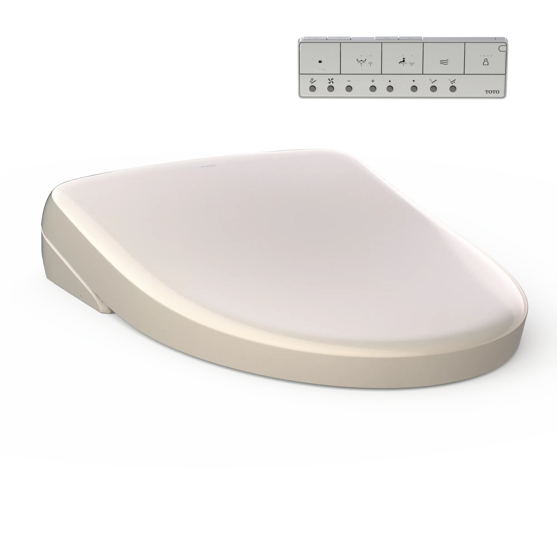 TOTO WASHLET S7 Contemporary Bidet Toilet Seat Sedona Beige SW4726#12