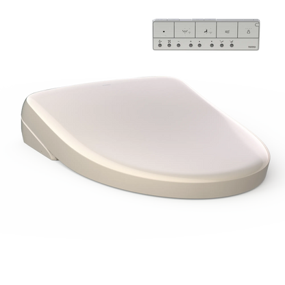 TOTO WASHLET S7 Contemporary Bidet Toilet Seat Sedona Beige SW4726#12
