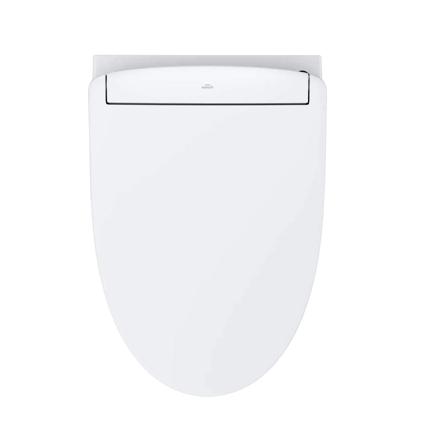 TOTO AP Wall-Hung Toilet and WASHLET S5 and DuoFit In-Wall 0.9 and 1.28 GPF Dual-Flush Tank System, Matte Silver CWT4263446CMFG#MS