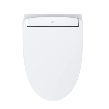 TOTO AP Wall-Hung Toilet and WASHLET S5 and DuoFit In-Wall 0.9 and 1.28 GPF Dual-Flush Tank System, Matte Silver CWT4263446CMFG#MS